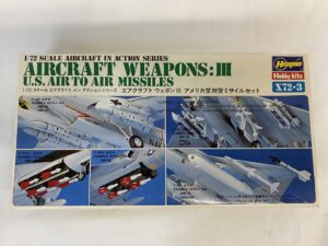 Hasegawa Aircraft Weapons: III U.S. Air to Air Missiles (1/72) X72003